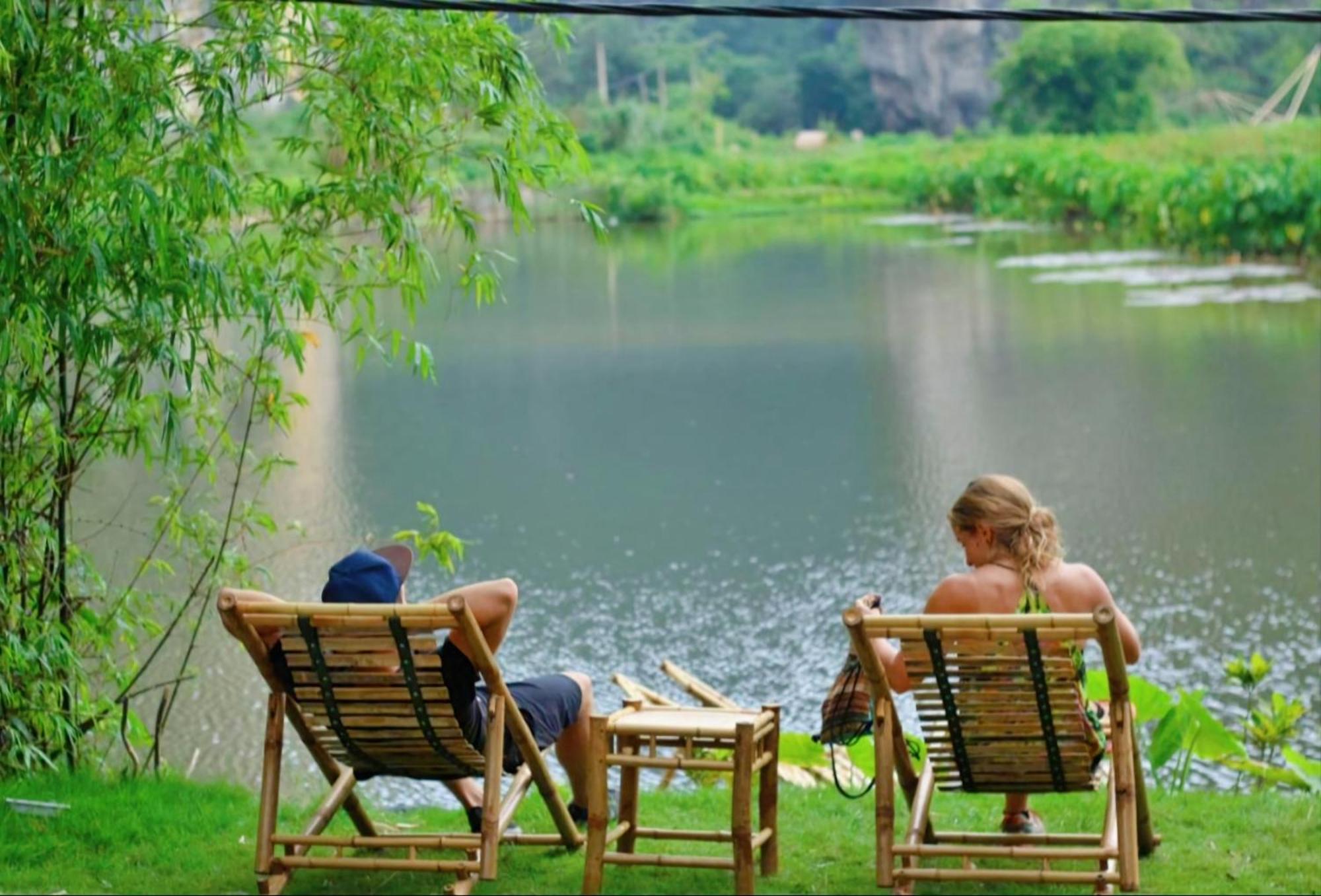 Quoc Khanh Bamboo Homestay Ninh Binh Eksteriør bilde
