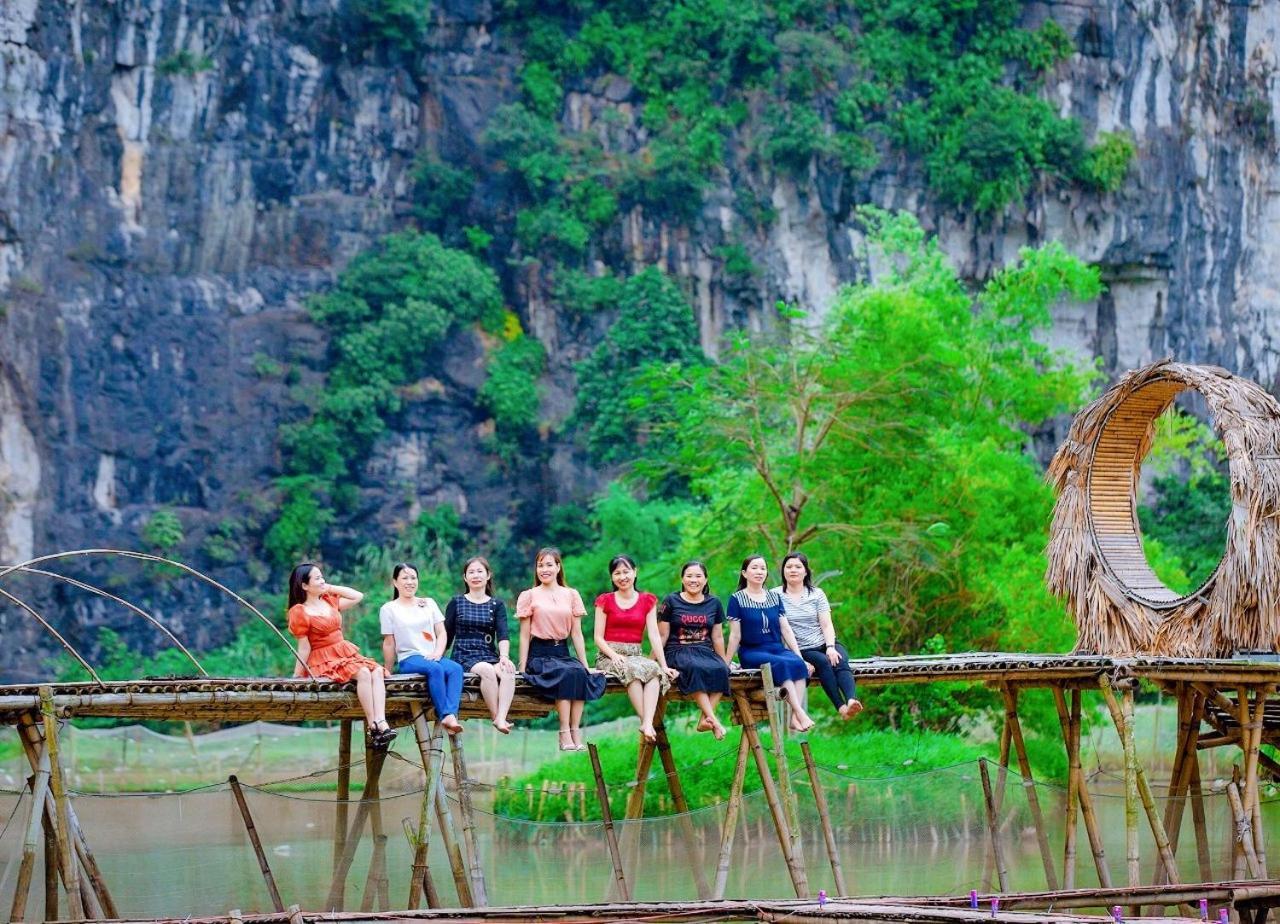 Quoc Khanh Bamboo Homestay Ninh Binh Eksteriør bilde