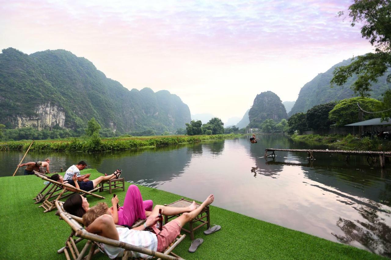 Quoc Khanh Bamboo Homestay Ninh Binh Eksteriør bilde