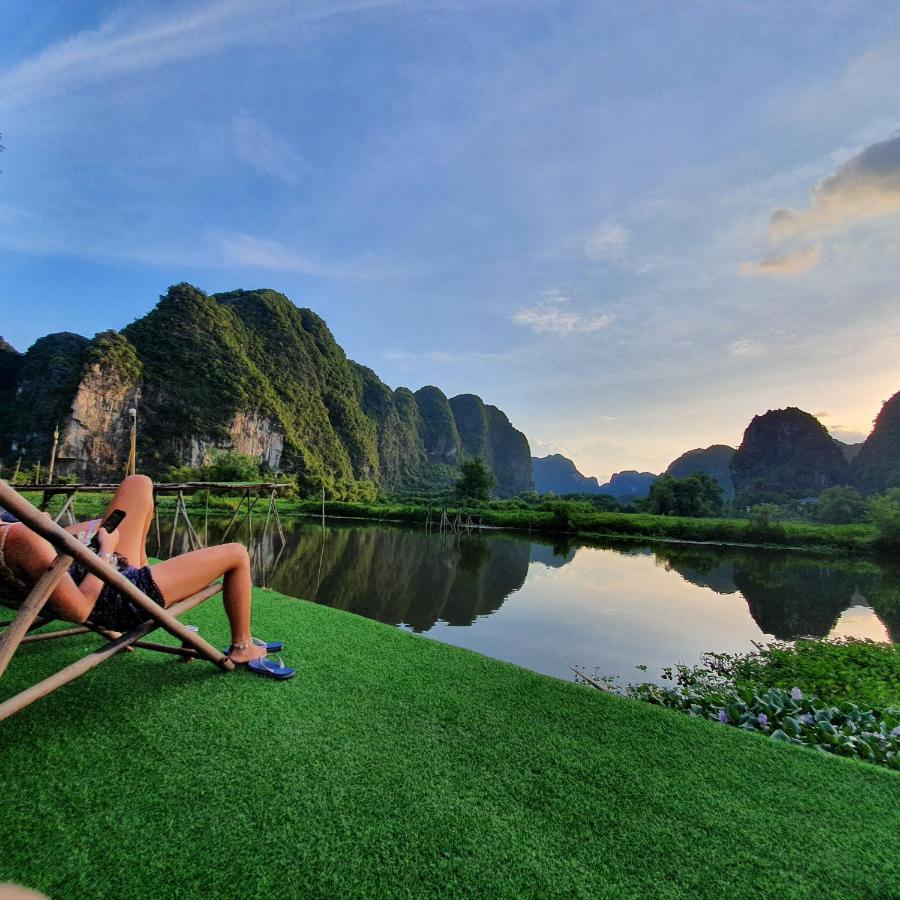 Quoc Khanh Bamboo Homestay Ninh Binh Eksteriør bilde
